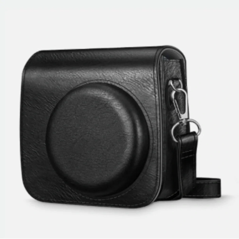 Fujifilm Instax Mini 8 Mini 8+ Mini 9 Instant Camera Leather Case W/ Strap